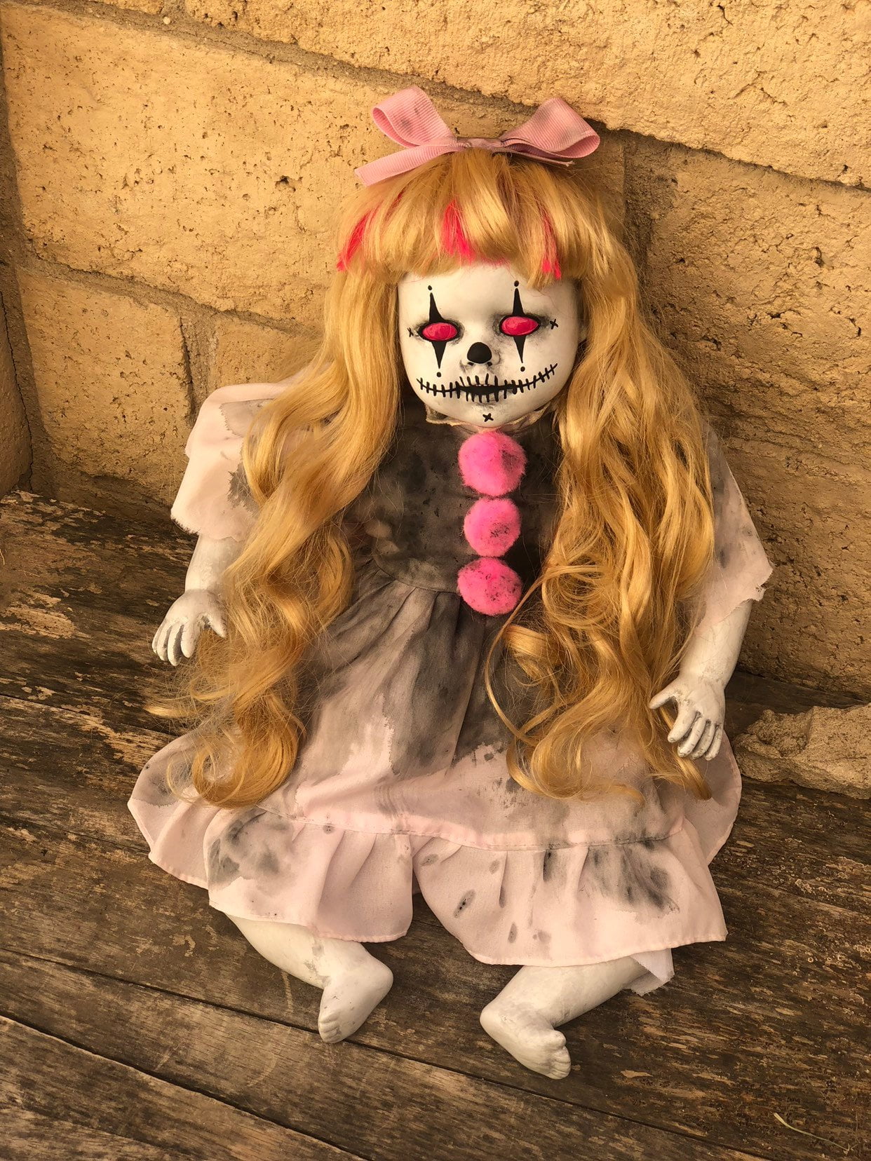 clown baby doll