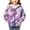 Purple, variant on Cethrio Kids Girls Jackets, Hooded Zip up Windbreaker Lightweight Kids Outerwear Pink Size 3-9 T