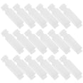 thumbnail image 1 of 20Pcs White Square Blind Parts Replacement for Homeowners and Handymen PP Material, 1 of 8