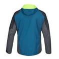 thumbnail image 2 of Ski-Doo  Mens Helium Snowmobile Jacket Wind Waterproof Powderskirt Blue Teal - Medium 4409190619, 2 of 5