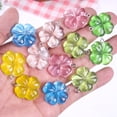thumbnail image 4 of BESTSKY 24 Pcs St. Patrick's Day Shamrocks Mini Resin Ornament Set,Good Luck Clover Hanging Bauble Pendant Decoration for Keyring Tree Shelf Home Decor Irish Festival(Green), 4 of 8