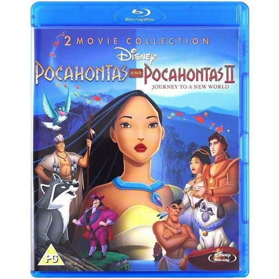 Pocahontas AND Pocahontas II- 2 Movie Collection (Blu-ray)