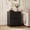 Black, variant on Heynemo Handless Nightstand with 2 Drawers, Modern End Table for Bedroom, Living Room, Hallway, White