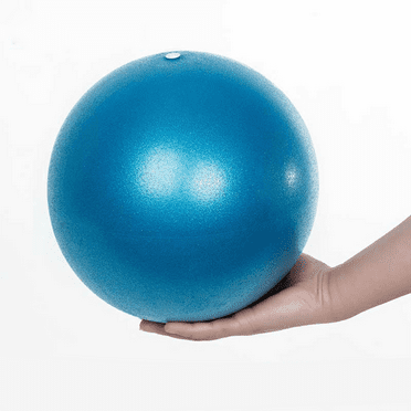 BESTSKY Exercise Ball Small Pilates Ball Exercise Balls Physical Therapy at Home Gym and Office Blue
