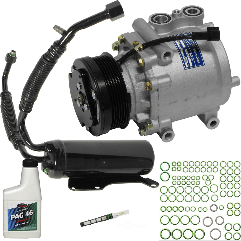 A/C Compressor and Component Kit -- Compressor Replacement Kit Fits select: 2002-2006 FORD ECONOLINE