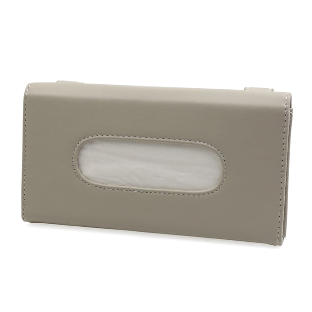 Precio reducido por tiempo limitado!Soporte para pañuelos para visera de coche, caja de almacenamiento de toallas de papel, clip para toalla de papel para visera de coche