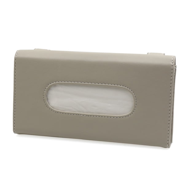 Precio reducido por tiempo limitado!Soporte para pañuelos para visera de coche, caja de almacenamiento de toallas de papel, clip para toalla de papel para visera de coche