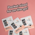 thumbnail image 3 of Portable Flushable Wet Toilet Paper - 1 Pack, 30Wipes - Individually Wrapped Extra Large Aloe Vera, 3 of 5