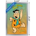 thumbnail image 3 of The Flintstones - Yabba Dabba Doo Wall Poster, 14.725" x 22.375", Framed, 3 of 3