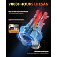 thumbnail image 3 of Bombilla LED OXILAM 9005 9006 Combo HB-3 HB-4 120 W 70000 LM 6500 K, 3 of 7