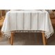 thumbnail image 1 of Manteles Xtellar Para Mesa Rectangular Decoracion Comedor 1.4*1.8m Color Blanco, 1 of 3