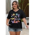 thumbnail image 4 of KimSoong Plus Size Magic Kingdom Shirts for Women Castle Graphic T-Shirt Cute Holiday Shirt Princess Tee Funny Vacation Tops, 4 of 7