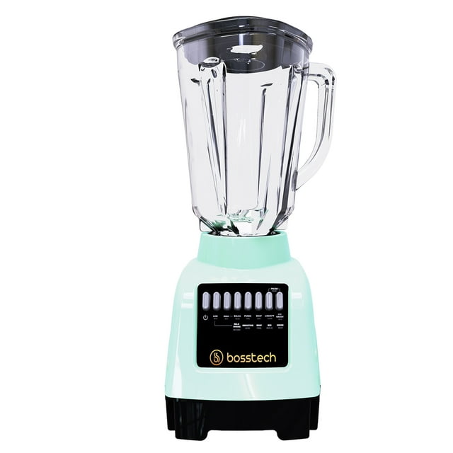 Licuadora Bosstech B1 Potencia 550 Watts 10 Velocidades Vaso de Vidrio Capacidad 2L BOSSTECH BSED-GB1-VM