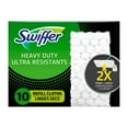 thumbnail image 1 of Swiffer Sweep + Mop, Dry Pads Refill, Floor Cleaner, Cleaning Cloths, Heavy Duty, Unscented, 10 Count, 1 of 11