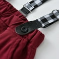 thumbnail image 4 of Sonducket Ceremonia Evento Niños Camisa de manga larga Conjunto de pantalón general Viajar Senderismo Respetuoso con la piel Niños Tops conjuntos de ropa Gris 120cm, 4 of 6