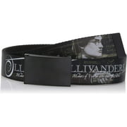 Buckle-Down unisex-adults Web Belt Harry Potter, Multicolor, 1.5 Wide-Fits up to 42 Pant Size