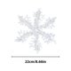 thumbnail image 1 of Adornos navideños, adornos navideños, copos de nieve navideños, guirnalda de copos de nieve, decoración para árbol de Navidad, colgante, copo de nieve navideño, decoración navideña, copos de nieve de, 1 of 9