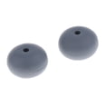 thumbnail image 3 of 10 piezas de 15 silicona sin BPA colr de bricoje mordedor de masticación mixto CUTICAT  Cuentas de dentición de silicona, 3 of 8