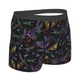 thumbnail image 2 of KLL Lavender Flowers Men's Cotton Boxer Briefs Underwear-Large, 2 of 8
