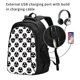 thumbnail image 2 of Easygdp Gear Tools Mochila para Laptop de Viaje con Puerto USB, Mochila para Laptop con Puerto de Carga USB para Mujeres y Hombres, 2 of 7