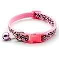 thumbnail image 1 of Leopard print dog collar Cat collar plastic collar buckle adjustable, 1 of 5