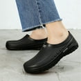 thumbnail image 2 of Chef Shoes for Women Men Non Slip Waterproof Work Clogs Nursing Nurse Garden Slip on Shoes for Indoor Outdoor, 2 of 6