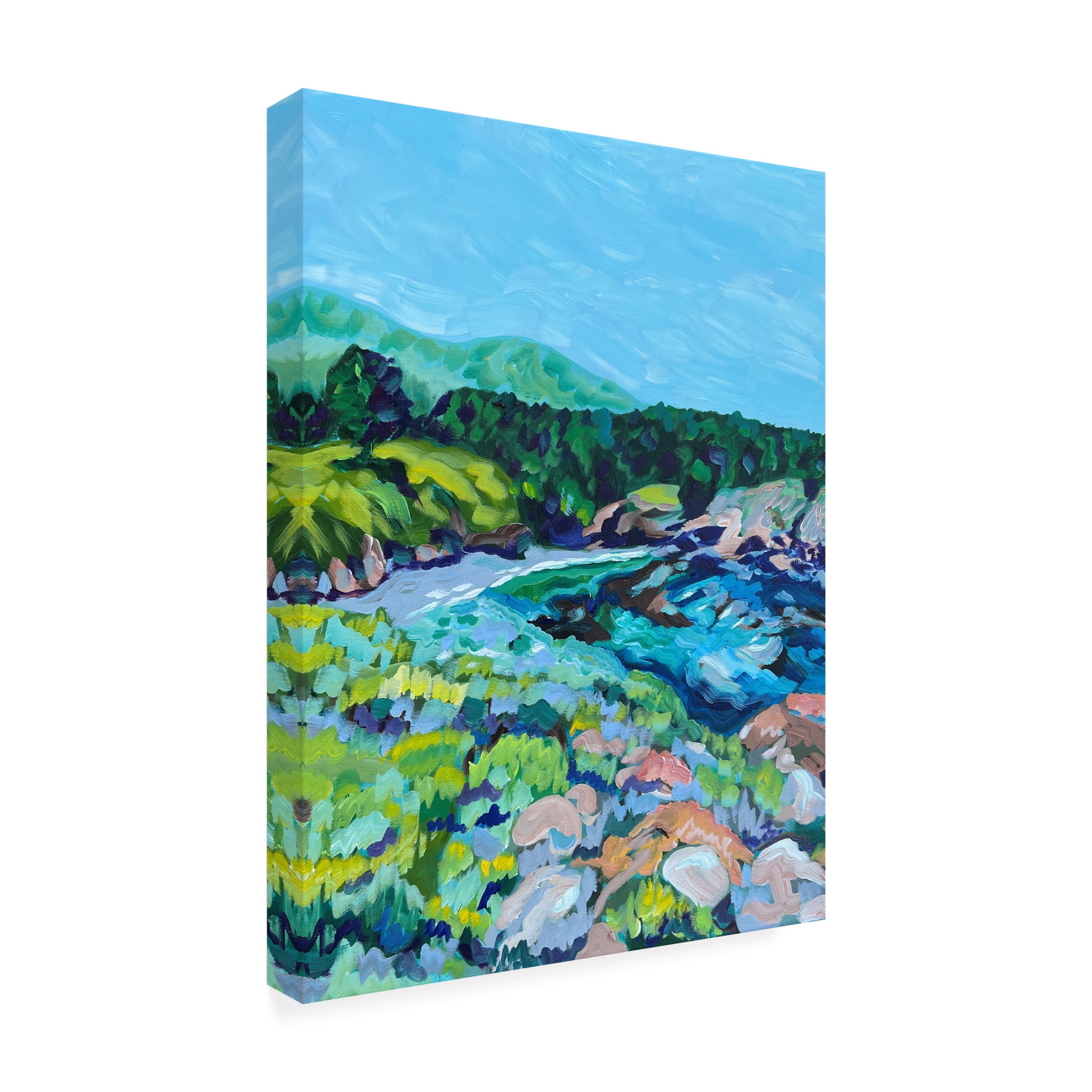 Trademark Fine Art Key and Sea Point Lobos Canvas Wall Art