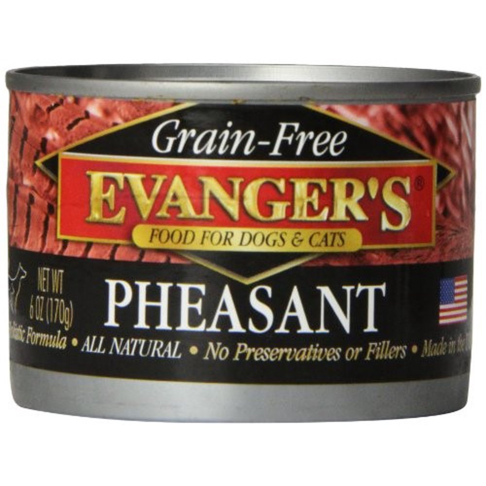 Evanger's GrainFree Pheasant Cat & Dog Food, 6 Oz