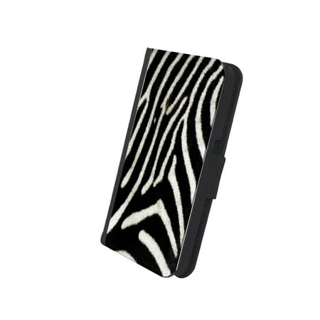 KuzmarK Samsung Galaxy S4 Wallet Case - Zebra