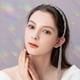thumbnail image 4 of Crystal Tassel Headband with Rhinestone Detailing for Bridal and Party Hair Accessories, 4 of 5