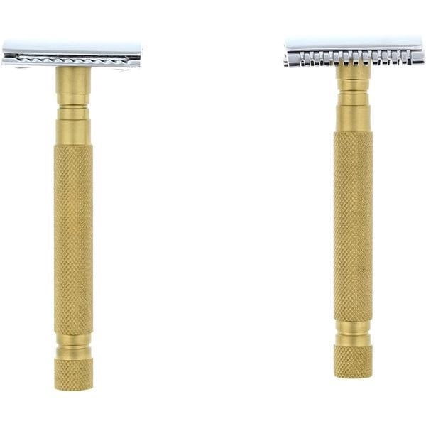 WCS Vintage Collection Razor 78BR, Brass-Closed Comb