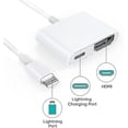 thumbnail image 2 of Hdmi Adapter, Hdmi Adapter For Iphone 1080p Lightning Digital Av Adapter, Hdmi Sync Screen Hdmi Connector For Iphone Ipa, 2 of 4