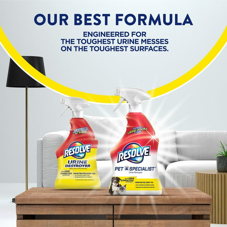 Resolve Urine Destroyer Urine Neutralizer For Carpet Resolve Urine