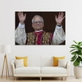 thumbnail image 4 of Pope Leo XIV Canvas Painting, Wall Hanging Art, HD Print Wall Artwork for Dorm Bedroom Living Room, 4 of 8
