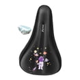 thumbnail image 2 of Funda de cojín para asiento de bicicleta para niños, protector de asiento de bicicleta, suave, pequeño, fácil de M astronauta, 2 of 9