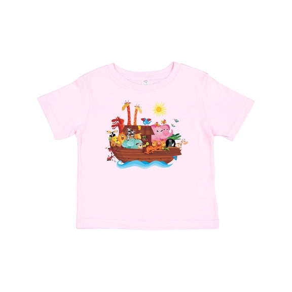 Inktastic Animal Ark Bible Story Christian Boys or Girls Baby T-Shirt