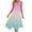 Pink, variant on Bosfbai Summer Dresses for Women - Womens Casual Ombre Sleeveless Asymmetric Hem Midi Dress, Loose Flowy Swing Dress, Spring Dresses for Women for Beach Photoshoots