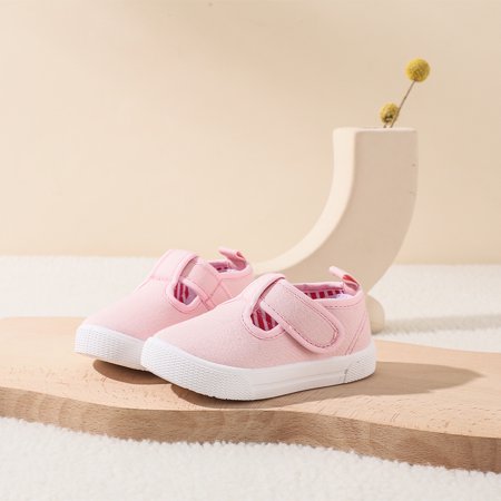 

Toddler Kids Girls T-Strap Canvas Sneakers For Little Kids Classic