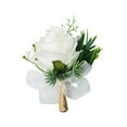 thumbnail image 1 of de rosas y Clips ramillete de muñeca flores graduación Boutonniere para, 1 of 5