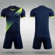 thumbnail image 4 of Odeerbi Niños Niñas Malla Rápido Seco Uniforme de Fútbol Conjunto Rayas Gradiente Impresión Camiseta Shorts Ropa Deportiva Atlética Para 5-15 Años, 4 of 6