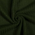 thumbnail image 6 of Women Long Sleeve V Neck Sweaters Pullover Knit Loose Fit Green Sweater Warm Women's Fall Sweaters, 6 of 6