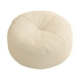 thumbnail image 2 of Baohd Coussin de Sol Rond Coussin de Méditation de Sol Chaise Adultes Studio pour Enfants Kaki 40x15cm, 2 of 4