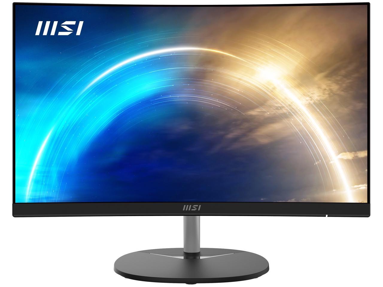 MSI 24" (23.6" viewable) 75 Hz VA FHD Business & Productivity Monitor 1ms (MPRT) / 4ms (GTG) 1920 x 1080 Curved MP241CA - image 2 of 10