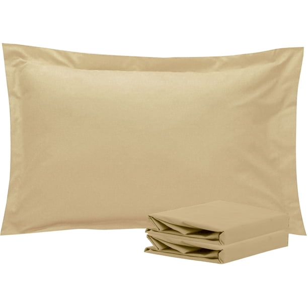 Standard Sham NTBAY 2 Pack Double Brushed Microfiber Standard Pillow Shams with 2 ...