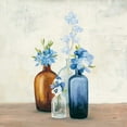 thumbnail image 3 of Purinton, Julia 15x15 Black Modern Framed Museum Art Print Titled - Windowsill Garden II Blue, 3 of 5