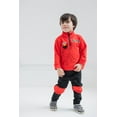 thumbnail image 2 of Sesame Street Elmo Toddler Boys Fleece Half Zip Sweatshirt and Pants Set Infant to Toddler, 2 of 5