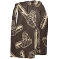 thumbnail image 4 of GZHJMY Sleep Short for Men, Pajama Pants with Side Pockets Elastic Waistband Drawstring, Christmas New Year Birthday Gifts, XX-Large - Vintage Chainsaws, 4 of 7