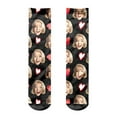 thumbnail image 4 of DIY Custom Socks With Picture Funny Print Photo Socks Customized Novelty Sock For Men Women Thin Socks for Men Quarter Socks Size 15 Socks Mens Low Cut A Boot Socks Compression Socks Size 3x, 4 of 4