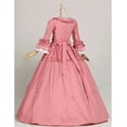 thumbnail image 3 of Women's Victorian Gown Pink Gothic Lolita Dress, 3 of 4