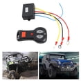 thumbnail image 3 of Juego De Control Remoto De Cabrestante De 12V, Interruptor único Eléctrico Inalámbrico, Reemplazo Resistente Para Camión, 3 of 7